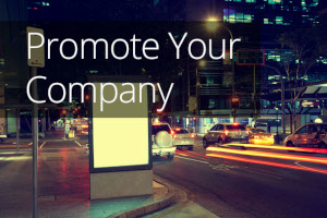 Promote your company