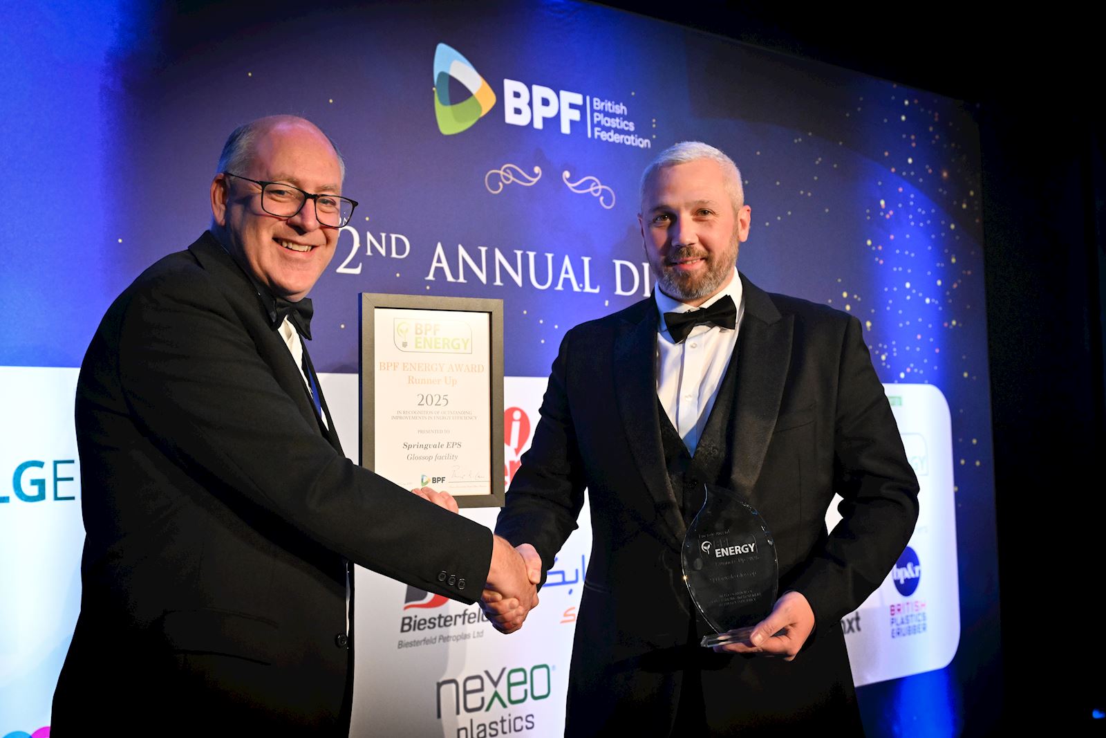 Springvale EPS Runner Up of BPF Energy Award 2025