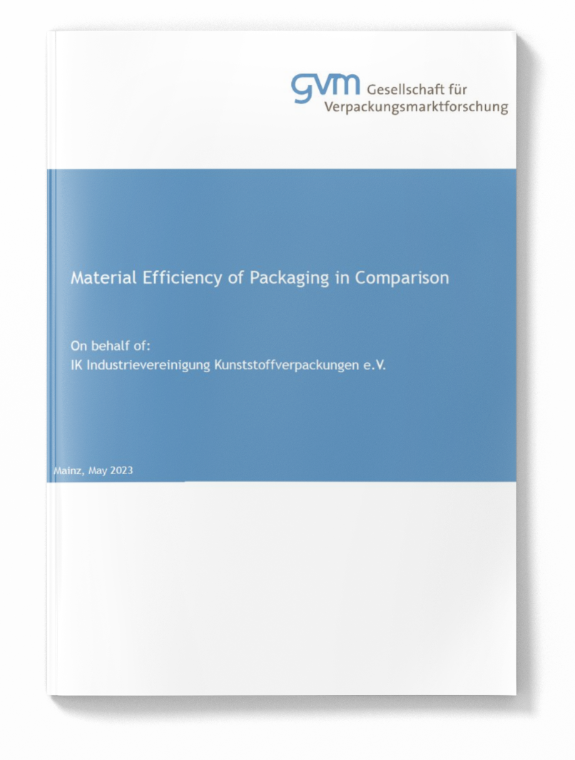 Material Efficiency of Packaging in Comparison